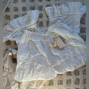 NWT Doen Thumbelina Pants - Most beautiful eyelet lace airy pajama pants!